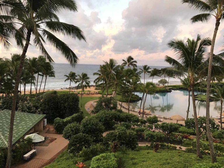 View from room Kauai, HI Grand Hyatt Resort Poipu