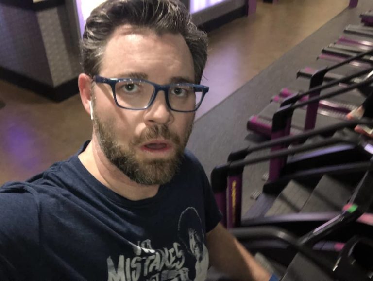 Jason Hewlett at Planet Fitness