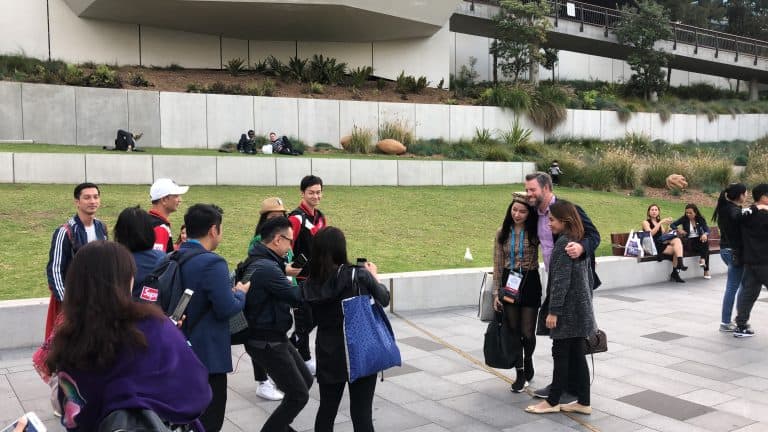 Jason Hewlett with Fans in Australia 2019