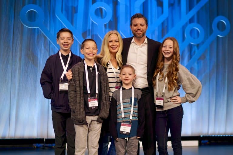 Jason Hewlett and Family 2019 RootsTech