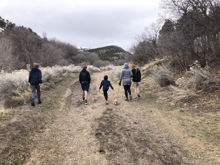 Family Hike Yellow Fork Canyon1