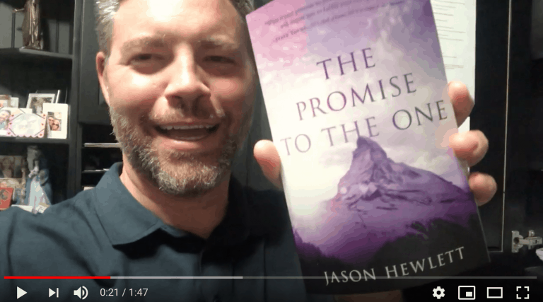 Jason Hewlett book launch of The Promise To The One