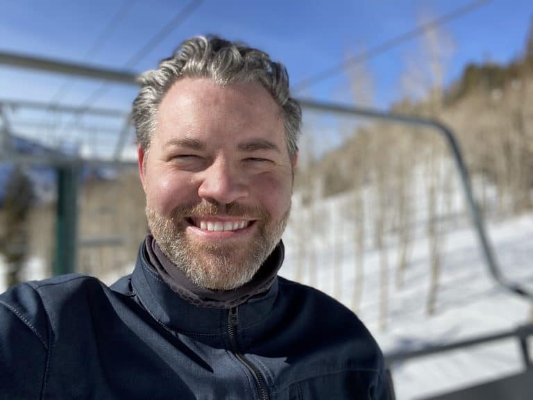 Jason Hewlett at Brighton Ski Resort in Utah